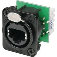 Neutrik NE8FDV-YK-B RJ45 Datensteckverbinder etherCon® D Serie NE8FDV-YK-B Buchse,