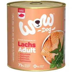 WOW Hundenassfutter Lachs und Rind