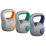 GORILLA SPORTS Kettlebell Kugelhantel,Schwunghantel,Kugelgewicht,Einzeln/Set,mit/ohne Ablage