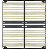 i-flair Lattenrost 160x200 cm, Lattenrahmen Ergo IF28 - für alle Matratzen geeignet