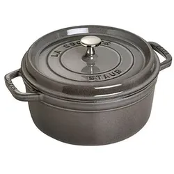 staub Bräter grau 5,2 l