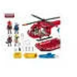 Playmobil SOS-Helikopter mit Rettungsboot 4428