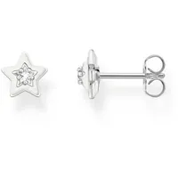 Thomas Sabo Ohrstecker in silber, weiß | Gr.: onesize