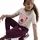 Nike Mädchen Trainingshose Club Fleece Pants FD2921-610 128-137 - bordeaux/bordeaux/white - 128-137