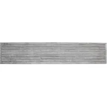 Beckers Betonzaun Betonzaun-Platte 200 x 38,5 cm Grau