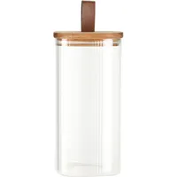 EH Excellent Houseware Xxxl Glasbehälter, Transparent, Glas, 10.5x20.5x10.5 cm,