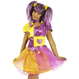Clown Graziella Kostüm Damen Gr. 36 38 - Verspieltes Damen Clowns Kostüm für Karneval oder Mottoparty - 36-38