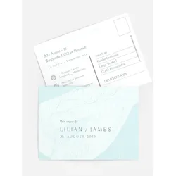 Antwortkarten für Ihre Feier selbst gestalten mit Spruch und Fotos im Onlinedesigner bei Meine-Kartenmanufaktur.de