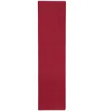 Snapstyle Feinschlingen Velour Teppich Strong Rot 80x200cm
