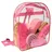 Kerbl Putz-Rucksack Putzset Pferde 321358 Pink