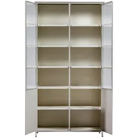 Woood Buffet Exhibit XL aus Metall  Sand beige