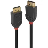 Lindy DisplayPort-Kabel 2 m Schwarz