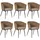 MCW Esszimmerstuhl N38 Alu beige 6er Set