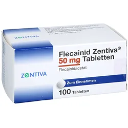 Flecainid Zentiva 50 Mg Tabletten 100 St