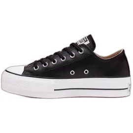 Converse Chuck Taylor All Star Lift Clean Leather Low Top black/black/white 41,5