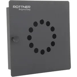 Rottner Tresor ROTTNER Key Point 10 Schlüsselkasten schwarz mit 10 Haken