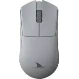 Darmoshark Wireless Gaming Mouse M3s (white) (Kabelgebunden), Maus, Weiss