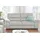 Calia Italia Couch Leder 2-Sitzer Braun