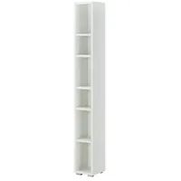 Möbel Kraft Z2 Regal 25 x 27 x 191 cm Weiß
