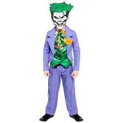 Joker Comic Style Kinderkostüm - Kinder-6-8-Jahre