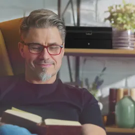 Relaxdays Brillenbox weiß 33,5 x 19,5 x 15,5 cm