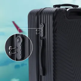 vertical studio Västervik Koffer-Set 3-tlg. weiß/kunststoff/abs