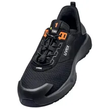 Uvex 1 x-craft pro D3O Sicherheitsschuh S1PS Halbschuh schwarz 49 - 6806149 - schwarz