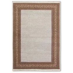 Orientteppich Mir Boteh Plain 250 x 350 cm Wolle Beige