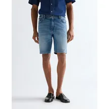 Wrangler Texas Shorts in Harbor Blue-W34