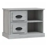 vidaXL Nachtschrank Grau Sonoma 60 x 35,5 x 45 cm