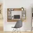 vidaXL Wandtisch 105 x 75 x 48 cm braun