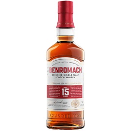 Benromach 15 Years Old Speyside Single Malt Scotch 43% vol 0,7 l Geschenkbox