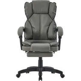 Trisens Schreibtischstuhl Bürostuhl Gamingstuhl Racing Chair Chefsessel mit Fußstütze