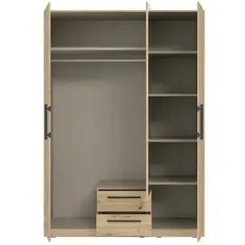 alasans Kleiderschrank CADIXO 150,6 x 212,9 x 58,9 cm Braun