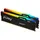 DDR5 5600MT/s RGB 64GB Kit (2x32GB) CL40 Schwarz KF556C40BBAK2-64