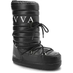 Schwarze Schneeschuhe Donna Fabiani Modische Damenschuhe, 36