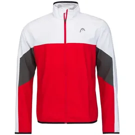 Head Trainingsjacke Tennis Club (modern, sportlich) rot/weiss Jungen
