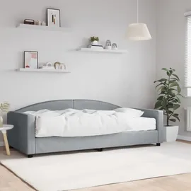 vidaXL Tagesbett 100 x 200 cm Hellgrau