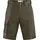 Shorts Herren Trekkinghose Dunkelgrün 54