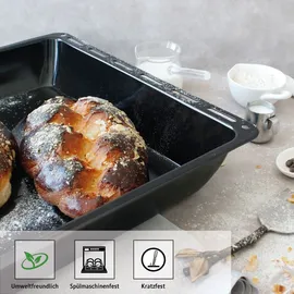 ICQN Backblech Set Passend für Bosch, Neff Constructa, 2er Emaillierte Backbleche Backofen, & Herd