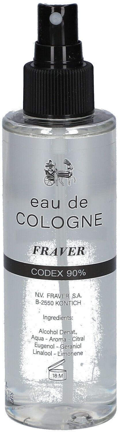 FRAVER Eau de Cologne Codoex 90 % 150 ml spray