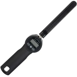 HENDI Einstechthermometer 12 cm Metall schwarz