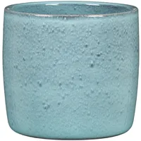 Scheurich Solido, Blumentopf aus Keramik, Farbe: Lagoon, 17,6 cm