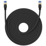 Baseus Braided network cable cat.7 Ethernet RJ45, 10Gbps, 20m (black) CAT7, 20 m), Netzwerkkabel