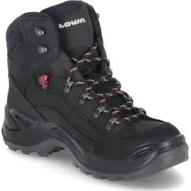 Lowa Renegade GTX Mid Herren schwarz/rubinrot 44,5