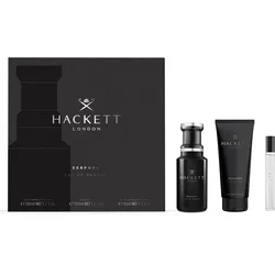 Duft-Set HACKETT LONDON "HACKETT ABSOLUTE Gift Set", blau (braun), Parfüms, Damen, 300ml 300 g, mit einzigartiger Komposition