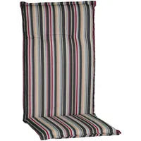 Nyvi Gartenstuhl-Auflage Barcelona – Hochlehnerauflage für Gartenstühle Dessin:Narrow Stripes;Anzahl:1x