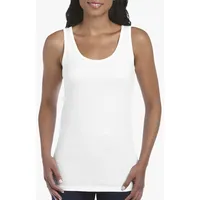 Gildan Damen Softstyle Tank Top \64200L\" white L"