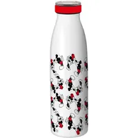 Geda Labels Isolierflasche Mickey Kiss Sketch rot 500ml, Bunt