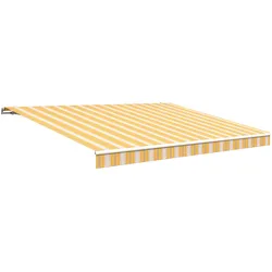 Gelenkarmmarkise WISMAR "Classic", gelb, B:600cm H:25cm, Polyacryl, Markisen